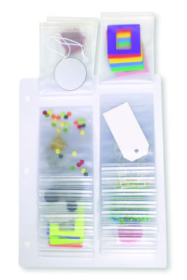Cropper Hopper - Medium Zip-N-Flip- Clear 2/pk  (sold individually)